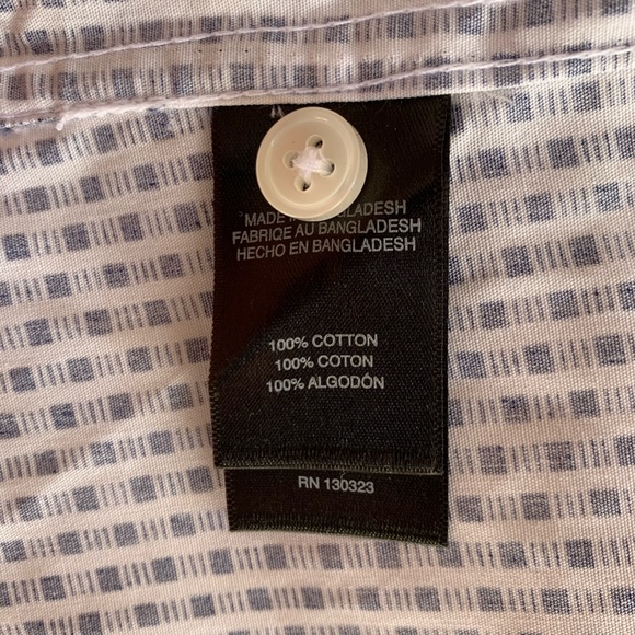 Reaction Kenneth Cole Short Sleeve Button Shirt - Picture 7 of 7